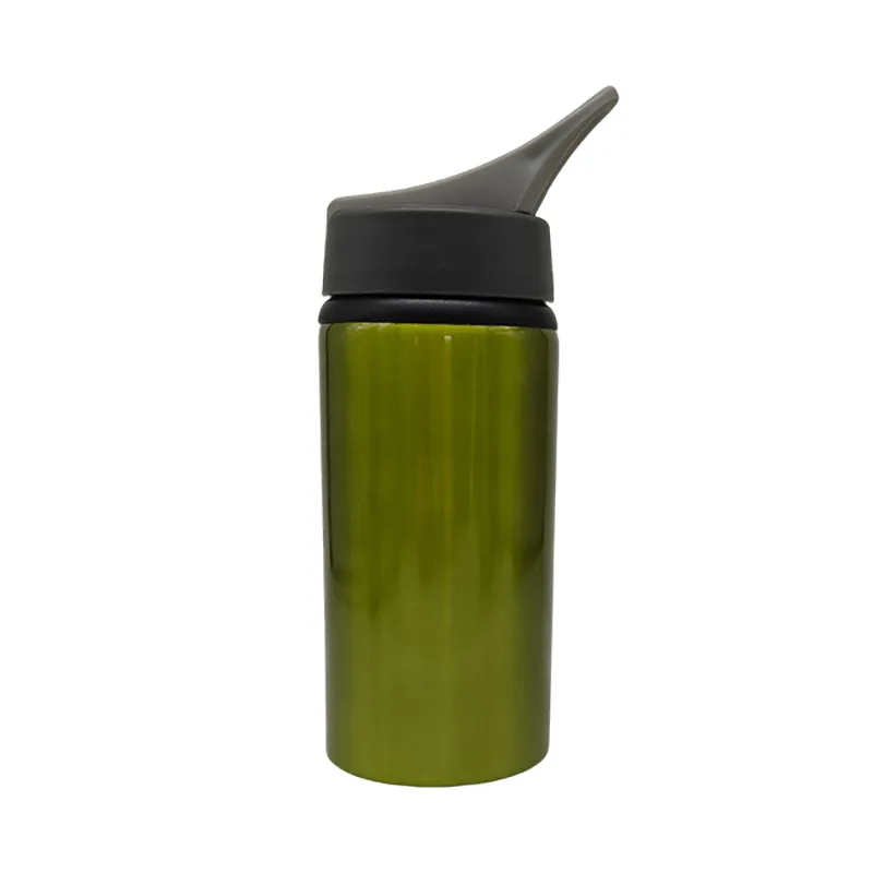 Botella deportiva de aluminio