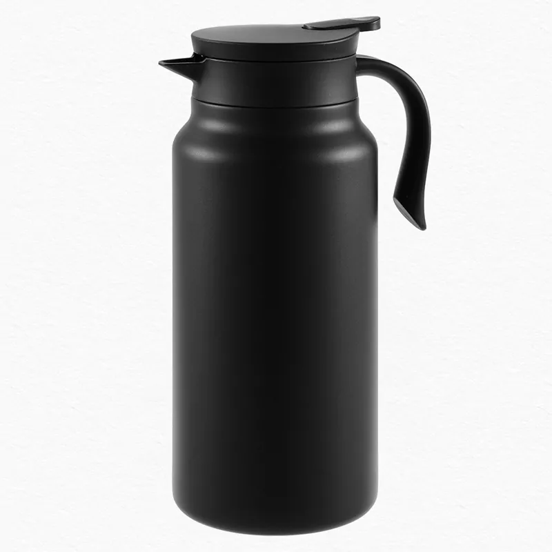 Cafetera con olla de acero inoxidable