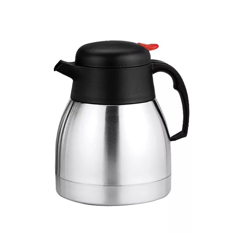 Cafetera pequeña de acero inoxidable